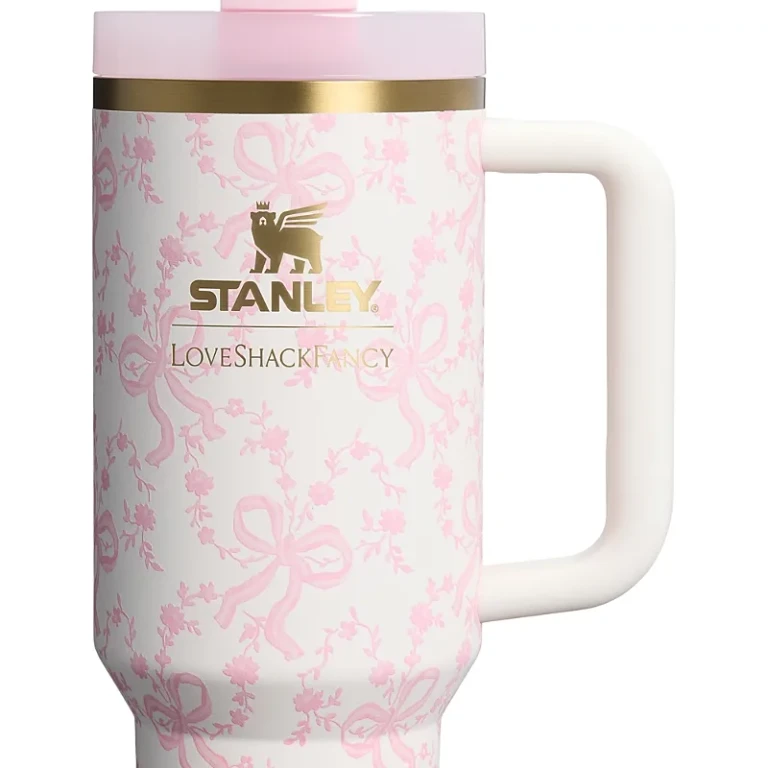 Stanley x LoveShackFancy Holiday Quencher H2.0 FlowState Tumbler, 40 oz.