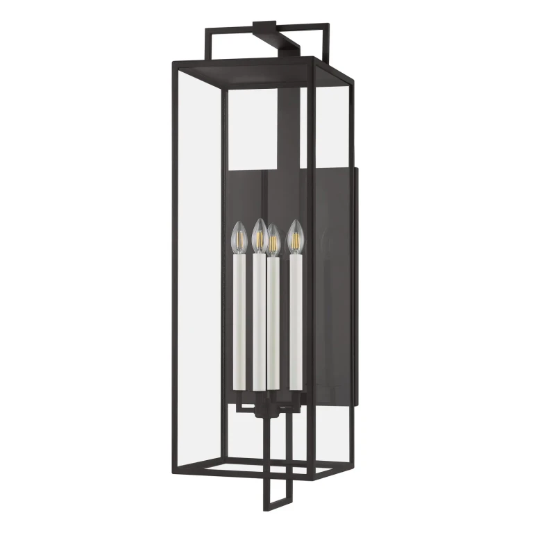 Forged Iron Wall Sconce from the Beckham Collection