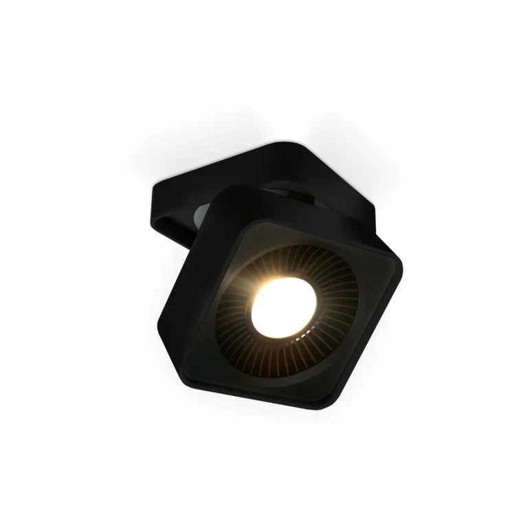 Black LED Flush Mount from the Solo Collection