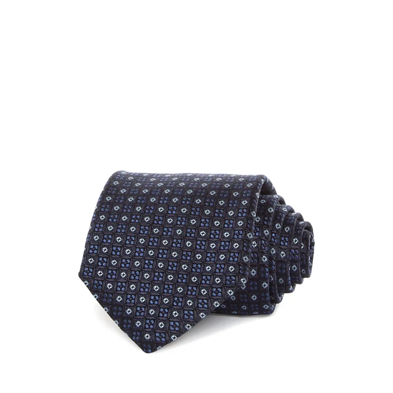 Canali Silk Classic Medallion Tie