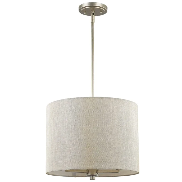 Washed Gold Three Light Pendant from the Daria Collection