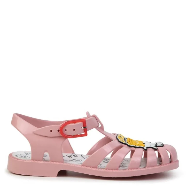 Kenzo Girls Tiger Applique Jelly Sandals