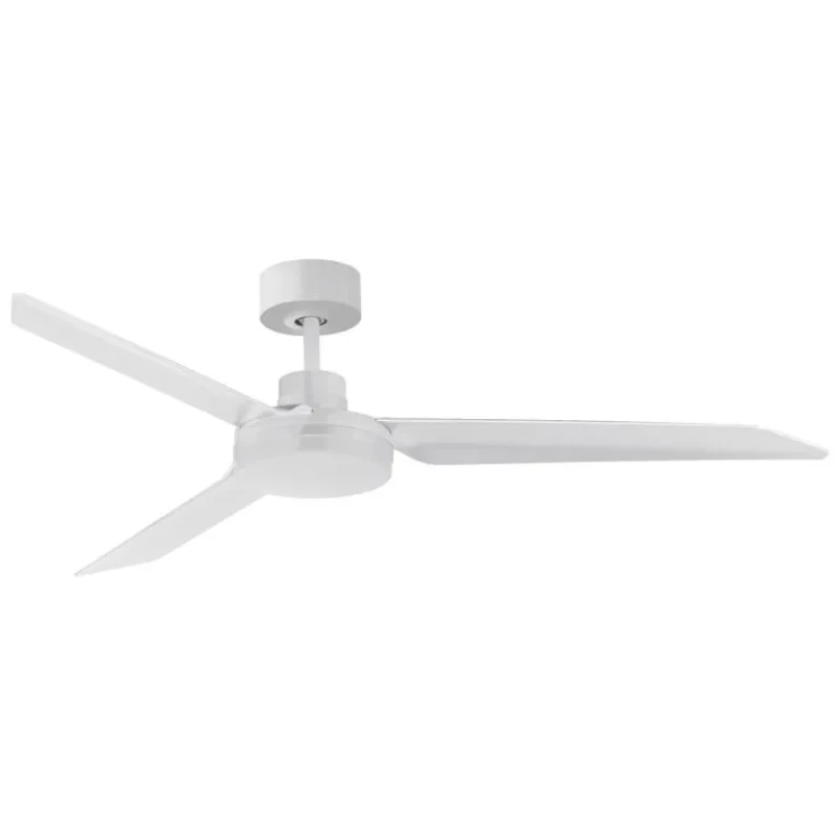 Matte White 52"Outdoor Ceiling Fan from the Ultra Slim Collection