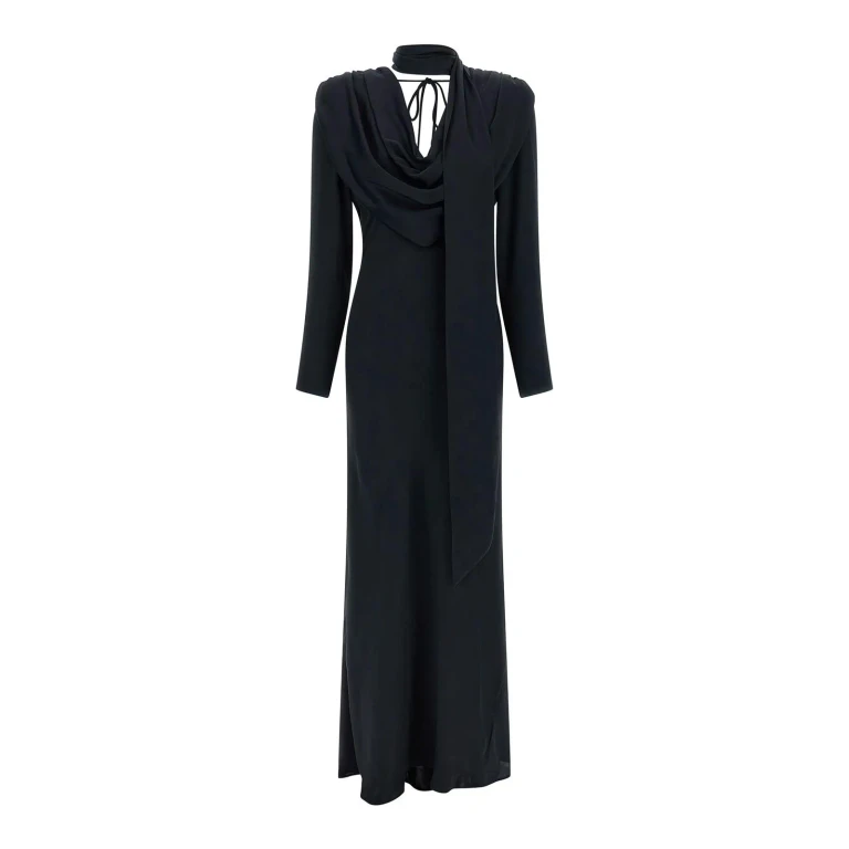 Rotate Birger Christensen Robe Au Genou - Bleu