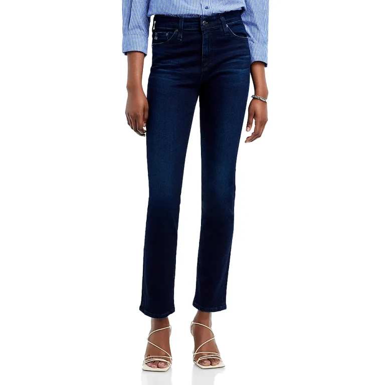 Ag Mari Mid Rise Slim Straight Jeans in 3 Years Highrise