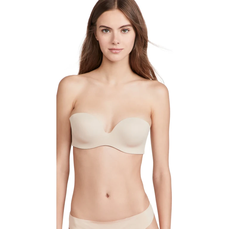 Simone Perele Essentiel Strapless Bra Peau Rose 34D