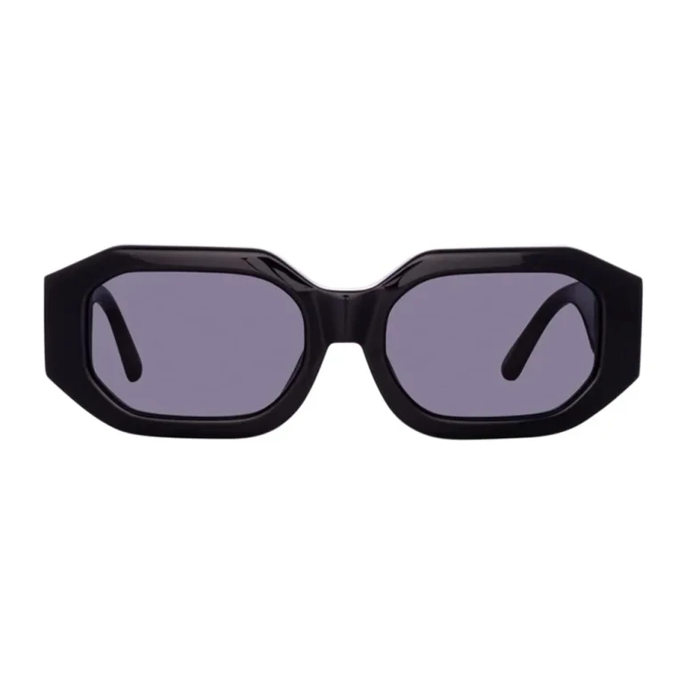 The Attico Blake - Black / Silver Sunglasses (ATTICO45C1SUN)
