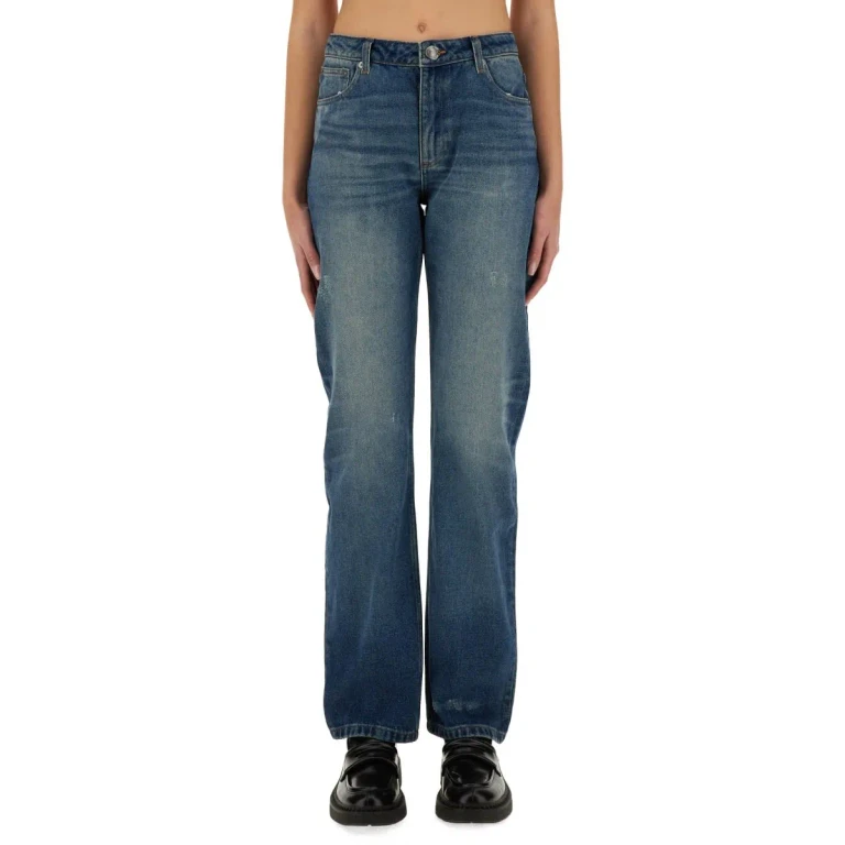 A. P.C. Jeans Woman color Blue (COHFCF09213IAL)