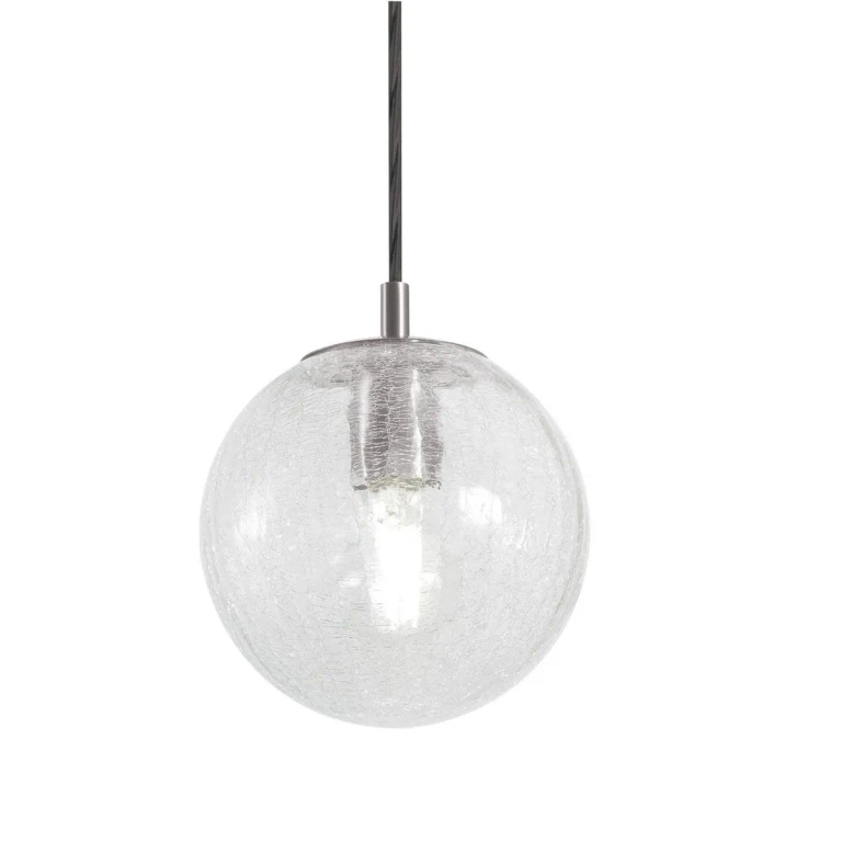 Satin Nickel Pendant from the Palla Collection