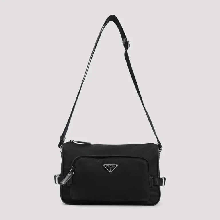 Prada Re-Nylon 再生尼龙与皮革单肩包