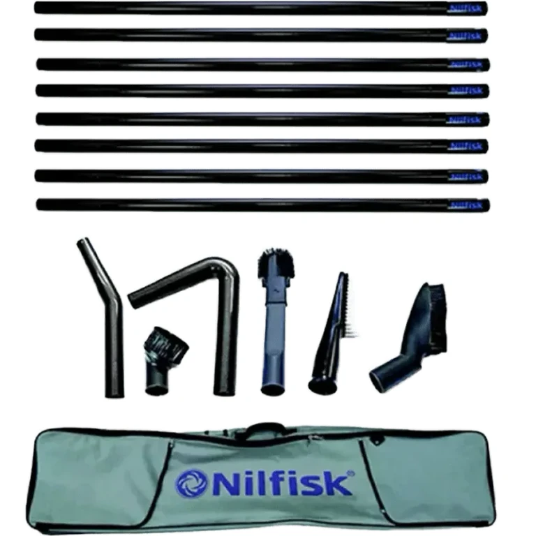 Nilfisk Over Head Cleaning w/ Telescopic Carbon Fiber Pole Kit
