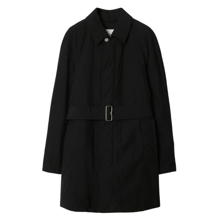 Burberry Short Single-Breasted Padded Car Coat