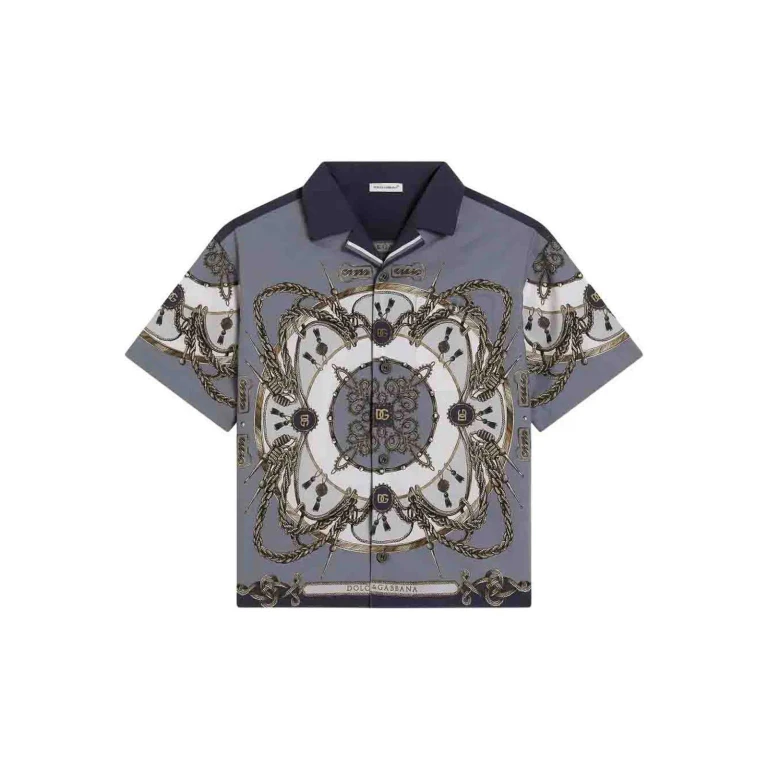 Dolce & Gabbana Jr Chemise - Bleu