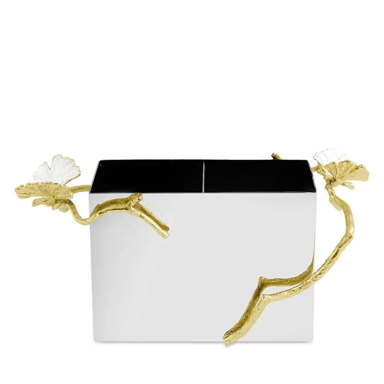 Michael Aram Butterfly Gingko Gold Cutlery Holder