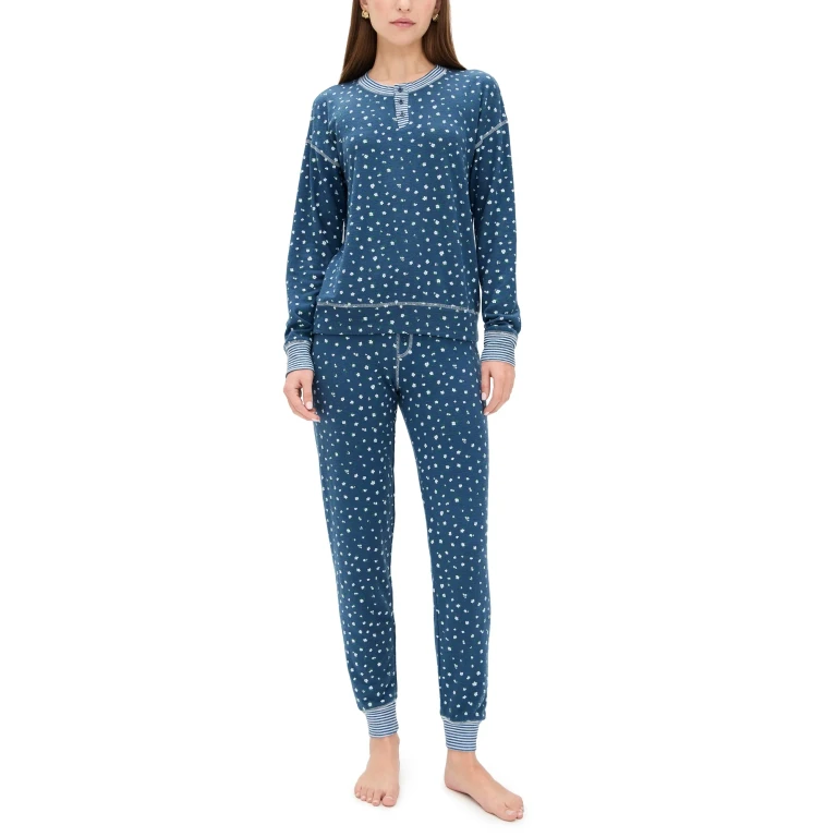 PJ Salvage Cozy Life Pajama Set Harbor S