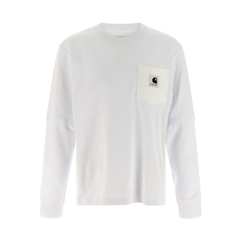Sacai T-Shirt - Blanc