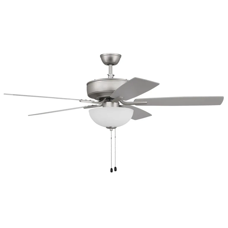 Brushed Nickel 52"Ceiling Fan from the Pro Plus 211 Collection