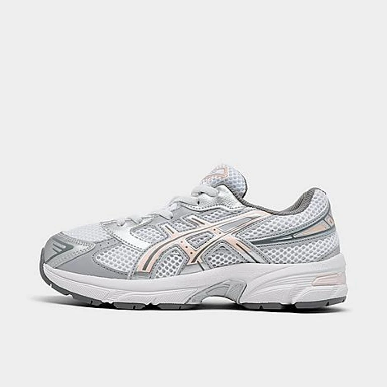 Little Kids ASICS Gel-1130 Casual Shoes in White/Pearl Pink Size: 1.0