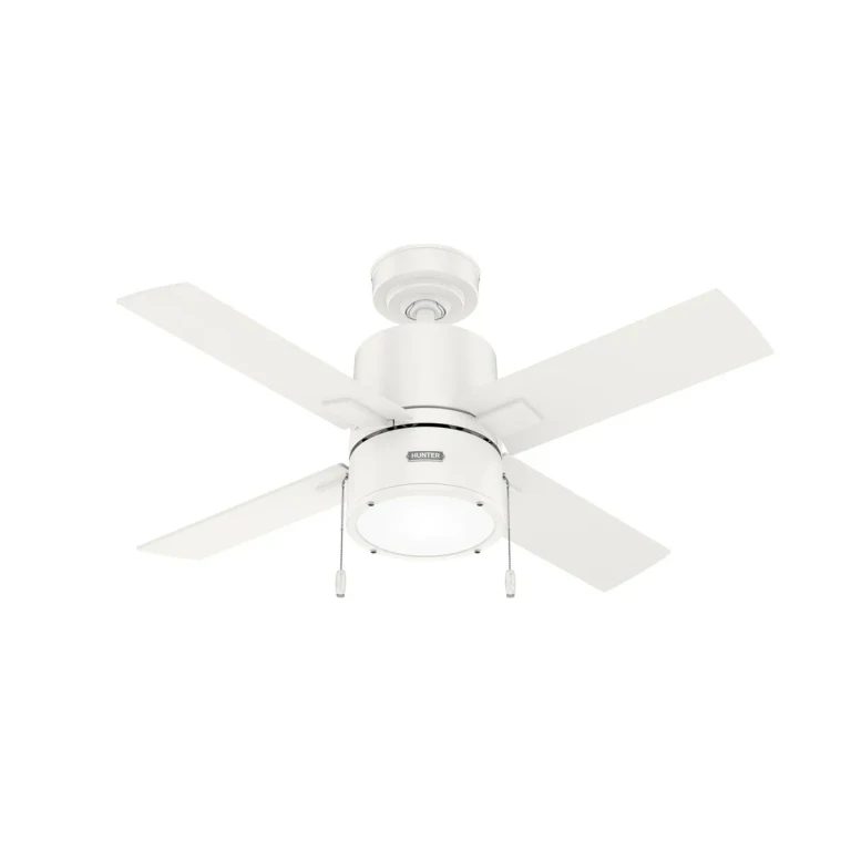 Fresh White 42"Ceiling Fan from the Beck Collection