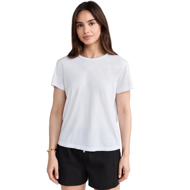 DONNI. The Jersey Relaxed Tee Powder M