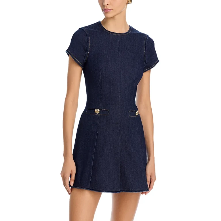 Cinq a Sept Indigo Denim Nova Dress
