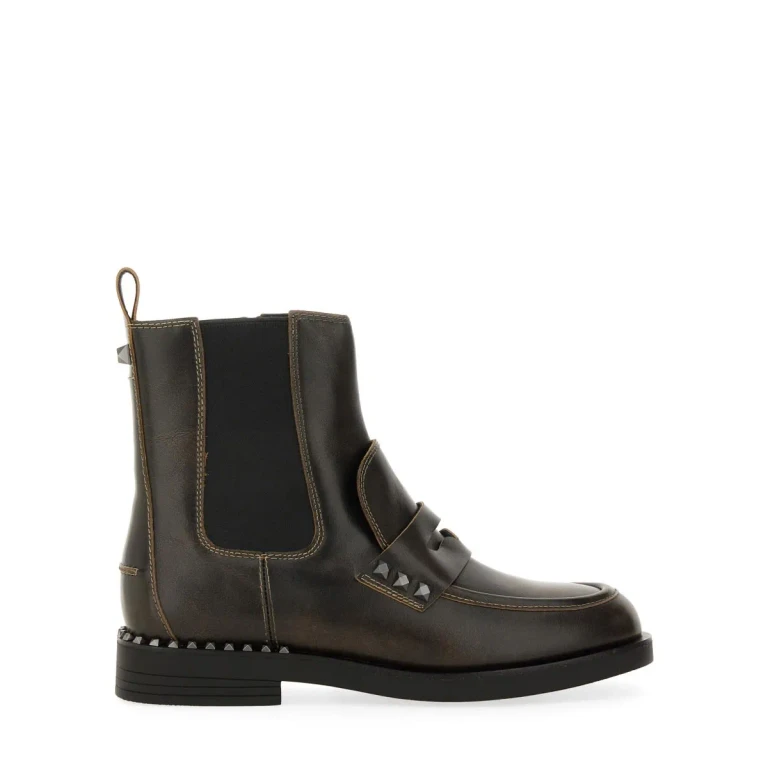 Bottines - Marron (WINGSSTUDSRIDERBLACK)