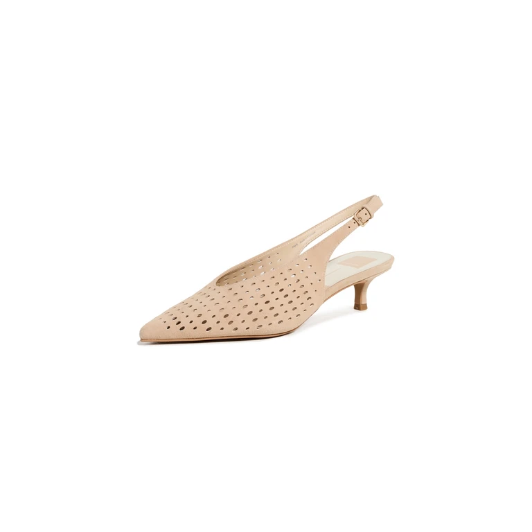 Dolce Vita Alenna Slingback Heels Camel 6