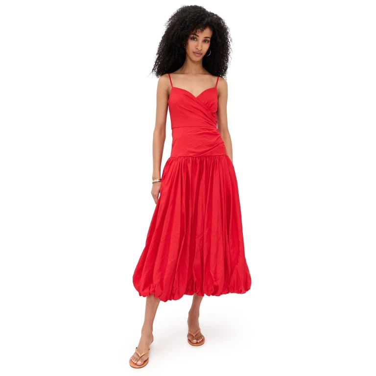 Cinq à Sept Fia Dress Goji Berry 2