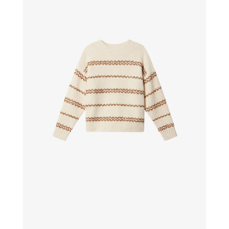 Pull Romain - Homme - Écru-bronze - Taille XS - Isabel Marant