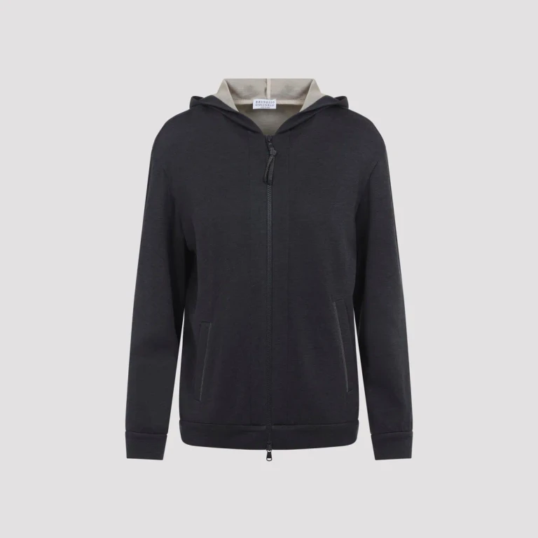 BRUNELLO CUCINELLI - Brunello Cucinelli Hooded Cardigan