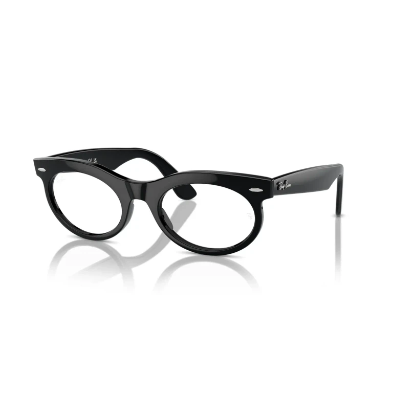 Ray Ban Demo Oval Unisex Eyeglasses RX2242V 2000 50