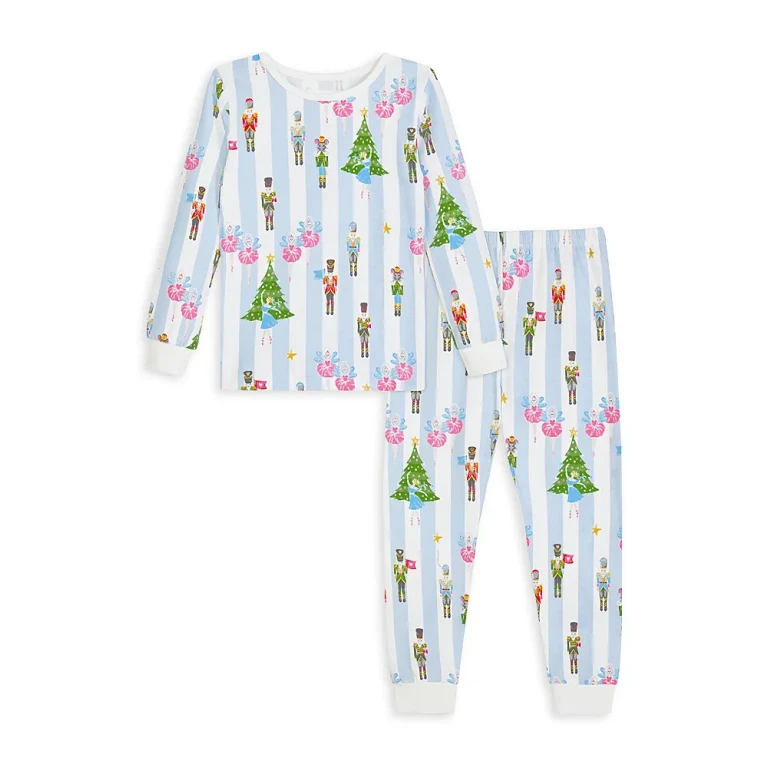 BedHead Pajamas Unisex Printed Long Sleeved Pajama Set - Little Kid, Big Kid