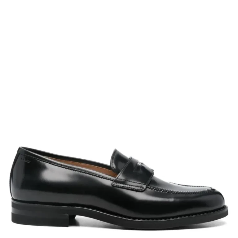 Bally Sweeny Leather Penny Loafers