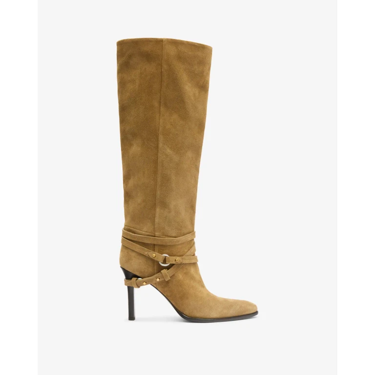 Bottes Ieva Twin - Femme - Taupe - Taille 36 - Isabel Marant