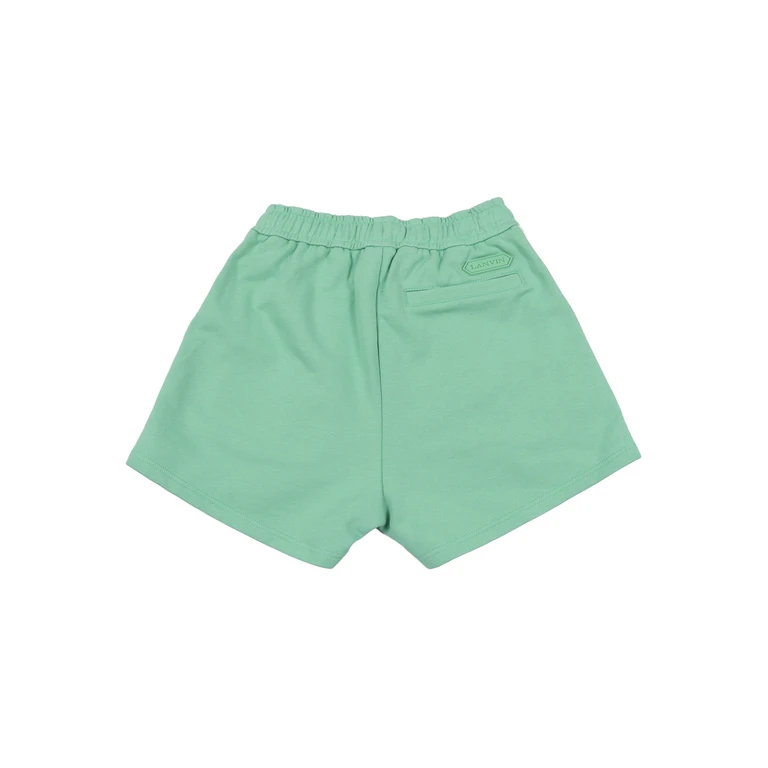 Lanvin SHORTS Green Cotton Fabric 2