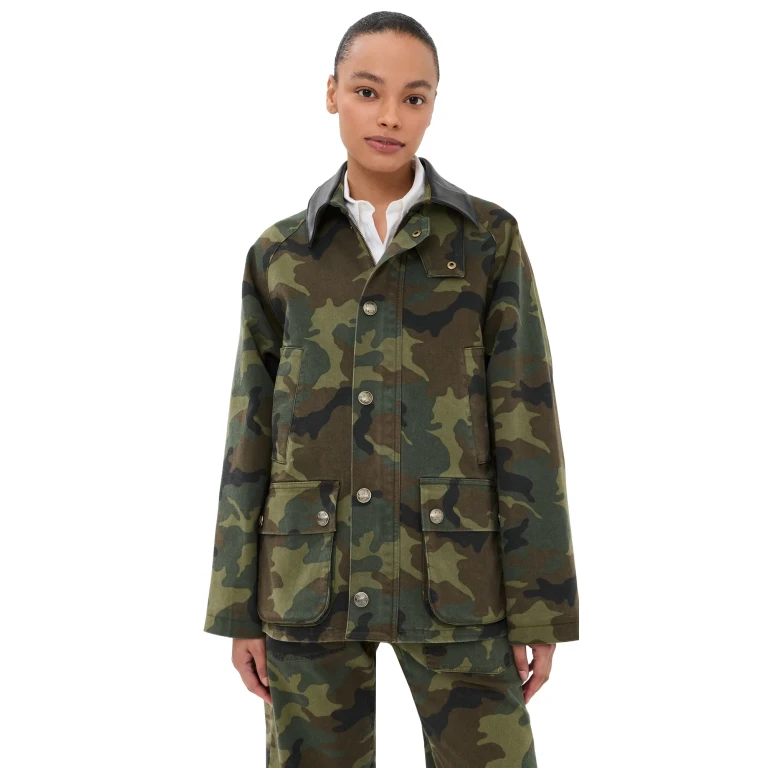 Nili Lotan Andrew Parka Camouflage S