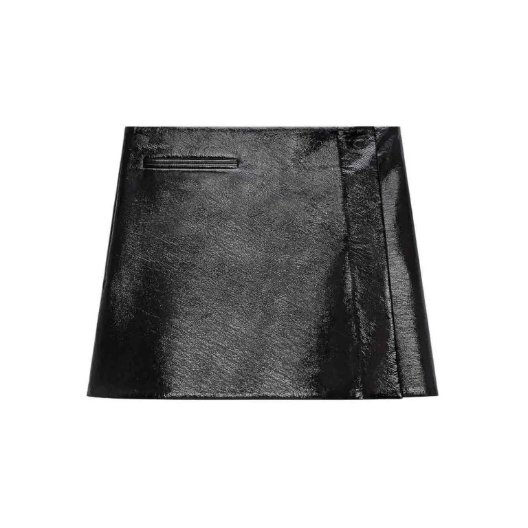 Courreges Jupe Midi - Noir