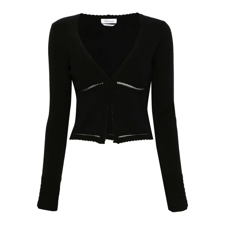 Blumarine Pull Col Bateau - Noir