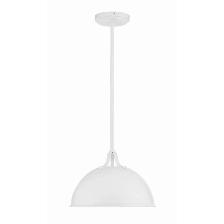 Soto 1-Light Pendant in White