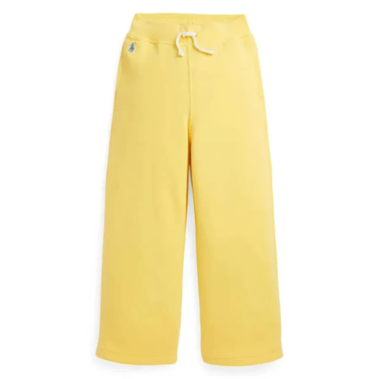 Polo Ralph Lauren Girls Terry Wide-Leg Track Pants