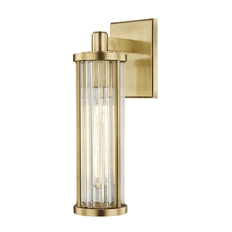 Marley 14" Wall Sconce in Aged Brass