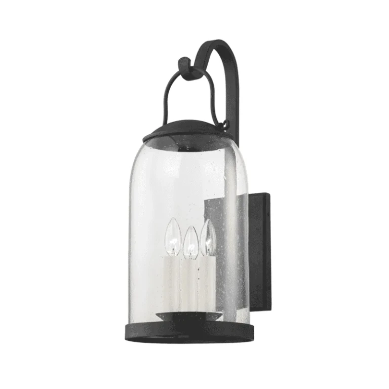 Troy Napa County 3-Light Wall Sconce in French Iron
