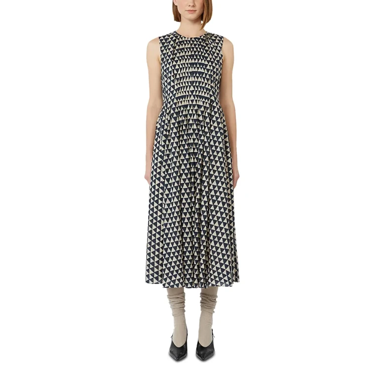 Max Mara Eloise Ultramarine Cotton Dress