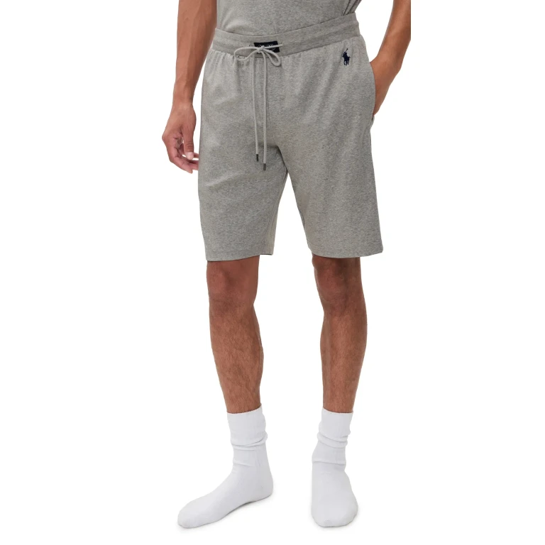 Polo Ralph Lauren Underwear Mercerized Cotton Sleep Shorts Andover Heather L
