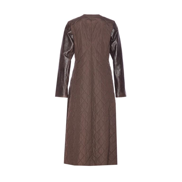 Max Mara Coats Brown Polyamide - Women