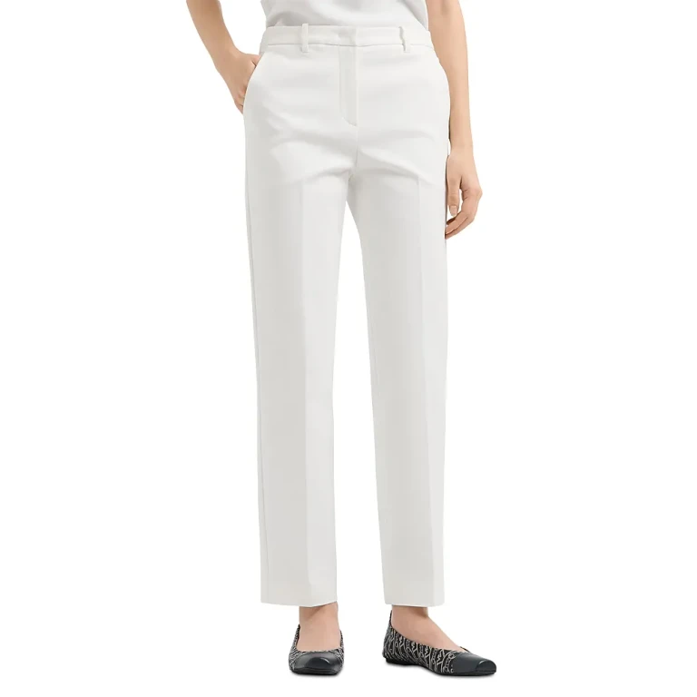 Emporio Armani Stretch Straight Leg Pants