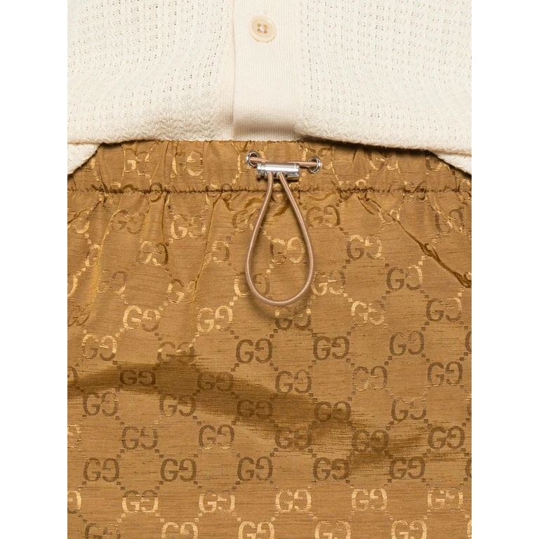 Gucci Skirts Brown Polyamide - Women