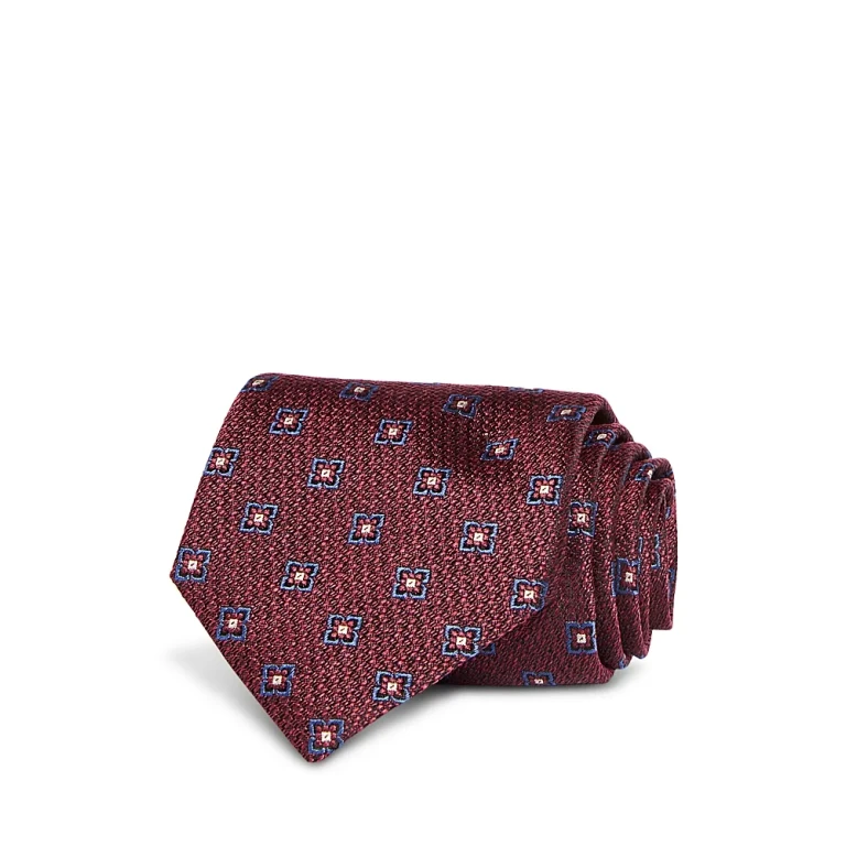 Canali Silk Classic Box Flower Tie