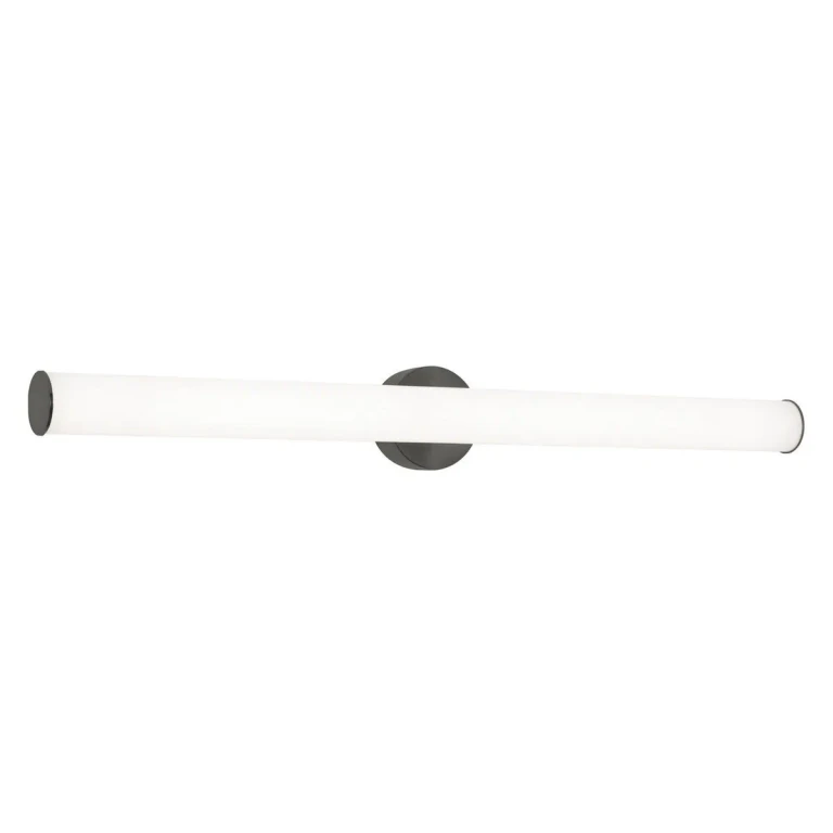 Black LED Bathroom Vanity Light from the Leia Collection
