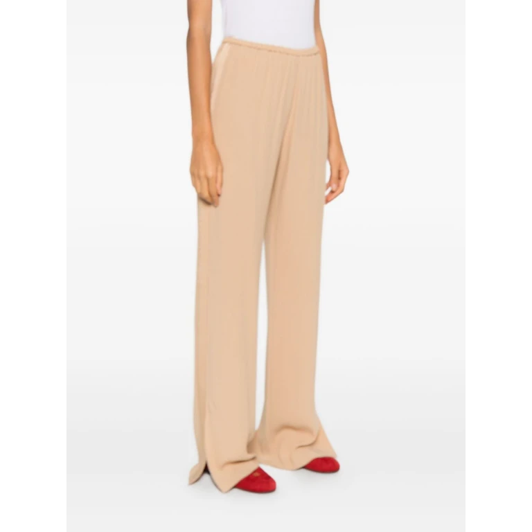 Forte Forte Forte Trousers Beige Acrylic Viscose - Women